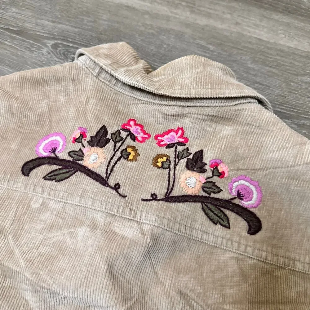 Roxy beige corduroy